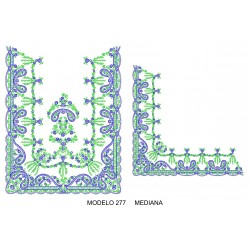 Manteleta valenciana - mediana MOD 277