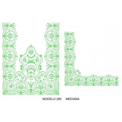 Manteleta valenciana - mediana MOD 280