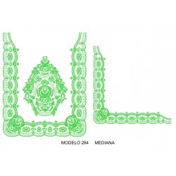 Manteleta valenciana - mediana MOD 284