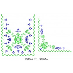 Manteleta valencia - pequeña MOD 110