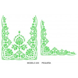 Manteleta valencia - pequeña MOD 200