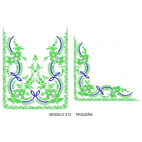 Manteleta valencia - pequeña MOD 212