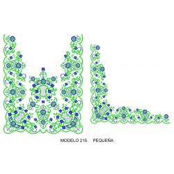 Manteleta valencia - pequeña MOD 215