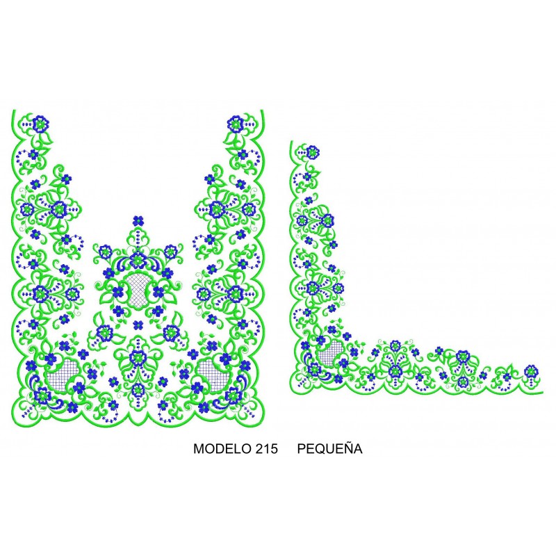 Manteleta valencia - pequeña MOD 215