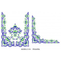 Manteleta valencia - pequeña MOD 216