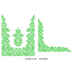 Manteleta valencia - pequeña MOD 236