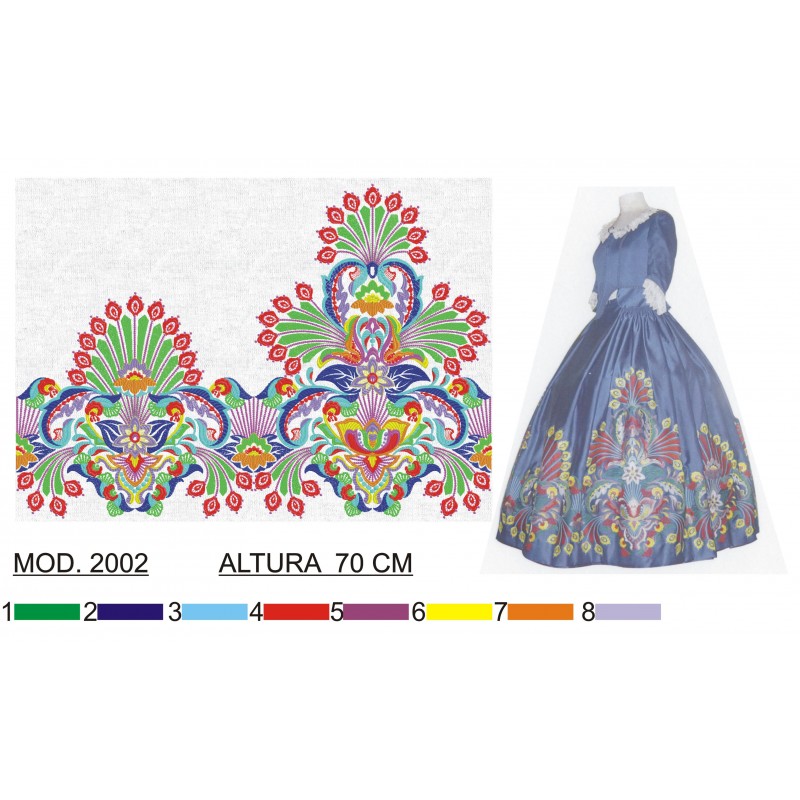 BORDADO SIN TEJIDO TRA2002