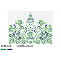 BORDADO SIN TEJIDO TRA2006