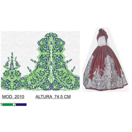 BORDADO CON TEJIDO TRA2010