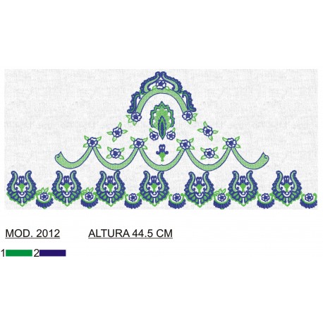 BORDADO SIN TEJIDO TRA2012