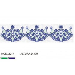 BORDADO SIN TEJIDO TRA2017