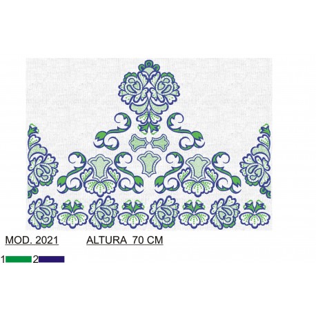 BORDADO SIN TEJIDO TRA2021