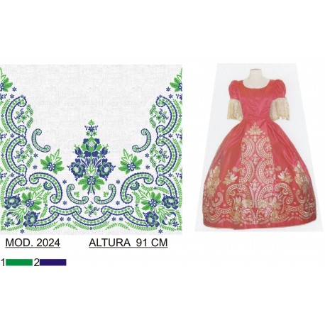 BORDADO CON TEJIDO TRA2024