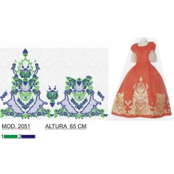 BORDADO CON TEJIDO TRA2051