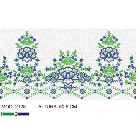 BORDADO SIN TEJIDO TRA2128