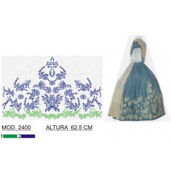 BORDADO CON TEJIDO TRA2400