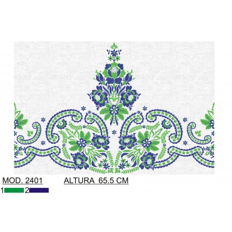 BORDADO SIN TEJIDO TRA2401