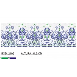 BORDADO SIN TEJIDO TRA2405