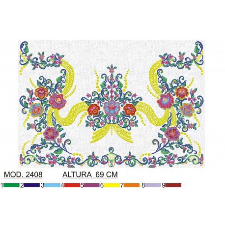 BORDADO CON TEJIDO TRA2408