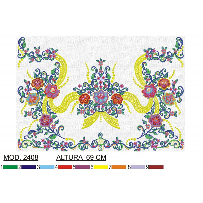 BORDADO CON TEJIDO TRA2408