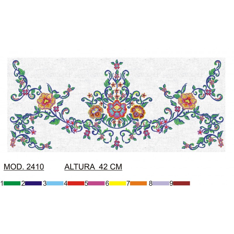 BORDADO SIN TEJIDO TRA2410
