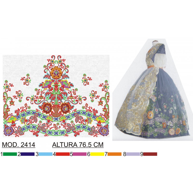 BORDADO CON TEJIDO TRA2414