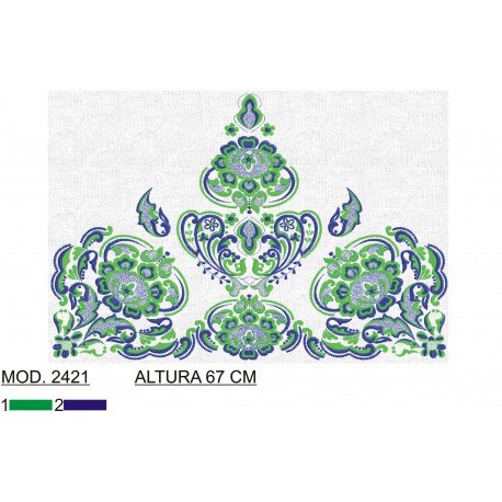 BORDADO SIN TEJIDO TRA2421