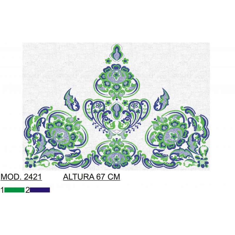 BORDADO SIN TEJIDO TRA2421