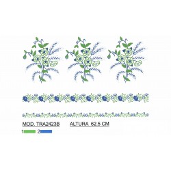 BORDADO CON TEJIDO TRA2423B