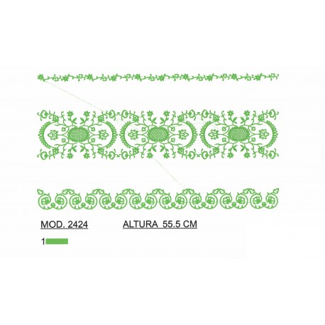 BORDADO CON TEJIDO TRA2424