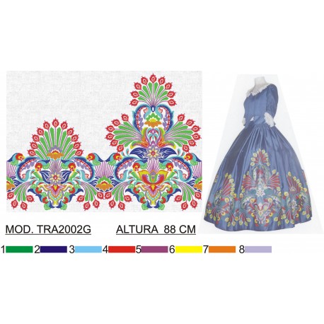 BORDADO SIN TEJIDO AMPLIADO TRA2002-G