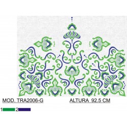 BORDADO SIN TEJIDO AMPLIADO TRA2006-G