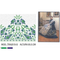 BORDADO SIN TEJIDO AMPLIADO TRA2015-G