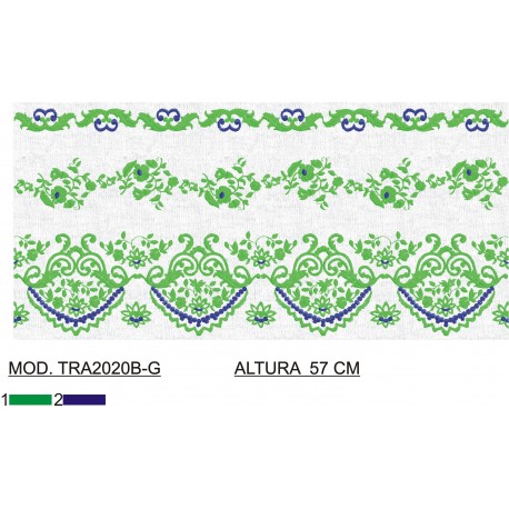 BORDADO SIN TEJIDO AMPLIADO TRA2020B-G