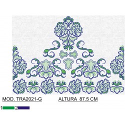 BORDADO SIN TEJIDO AMPLIADO TRA2021-G