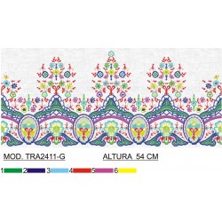 BORDADO SIN TEJIDO AMPLIADO TRA2411-G